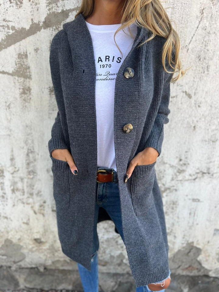 Sabina | Eleganter Gemütlicher Langer Cardigan Damen - Elle Zürich