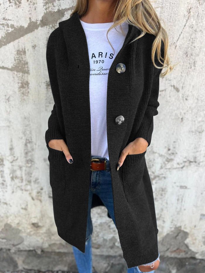 Sabina | Eleganter Gemütlicher Langer Cardigan Damen - Elle Zürich