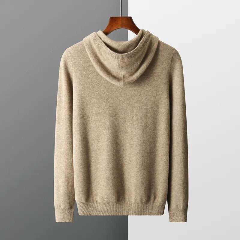 Valentin | Herren bequemer Strick Hoodie mit lockerer Passform - Elle Zürich