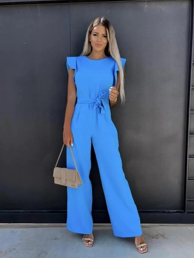 Eva | Stylish Relaxed Fit Jumpsuit - Elle Zürich