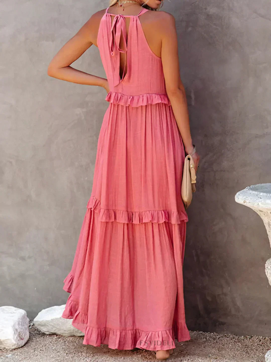 Viola | Elegantes Maxi-Sommerkleid - Elle Zürich