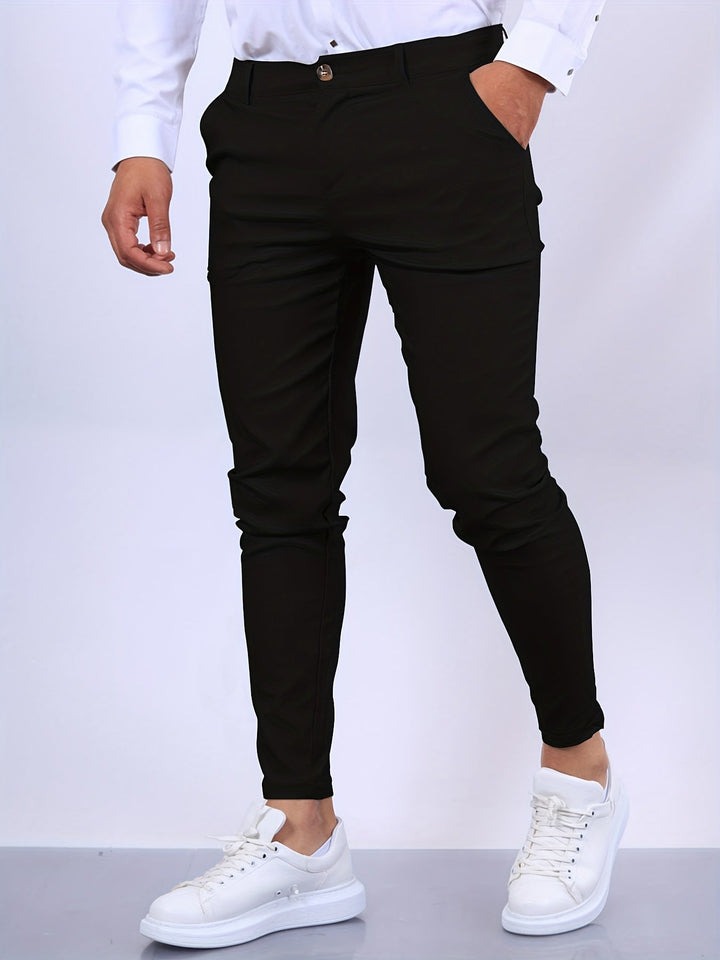 Jürgen | Slim Fit Herren Formelle Stretchhose - Elle Zürich