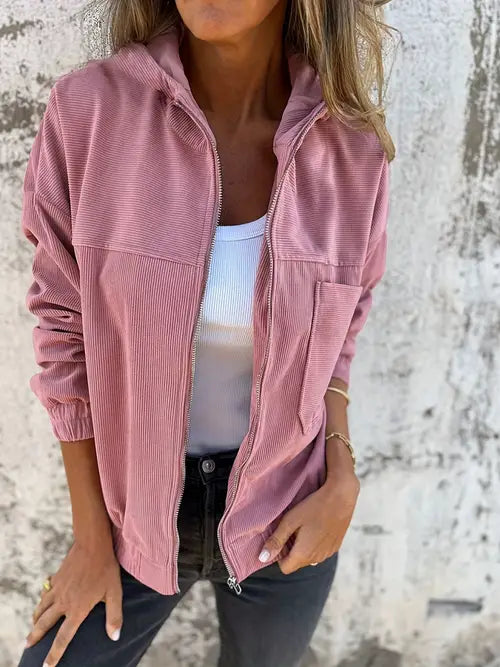 Britta | Damen Winter Freizeitjacke mit Reißverschluss - Elle Zürich