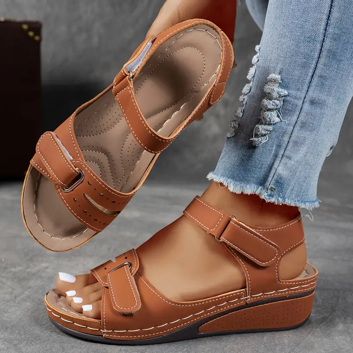 Natalie | Komfortable Keilsandalen Damen - Elle Zürich