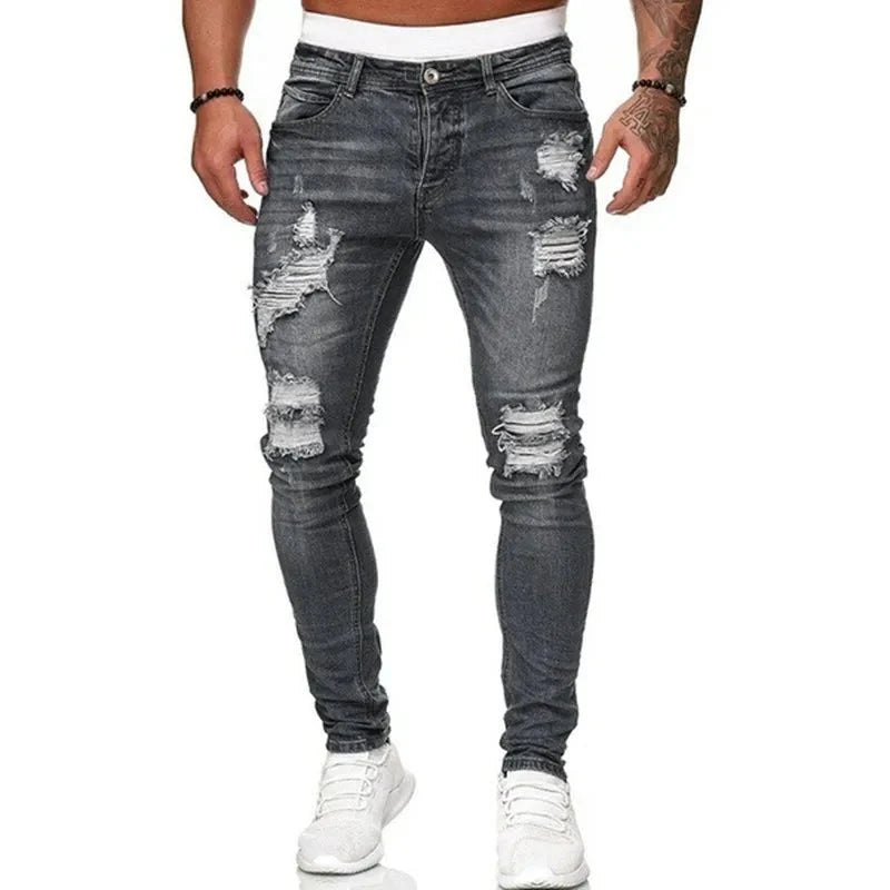 Christian | Stylische Herren Ripped Slim Fit Jeanshose - Elle Zürich