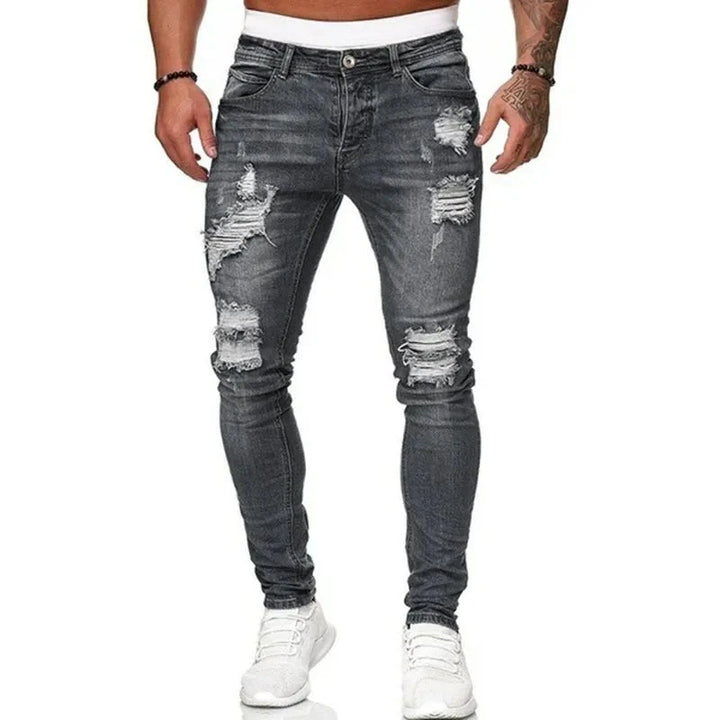 Christian | Stylische Herren Ripped Slim Fit Jeanshose - Elle Zürich