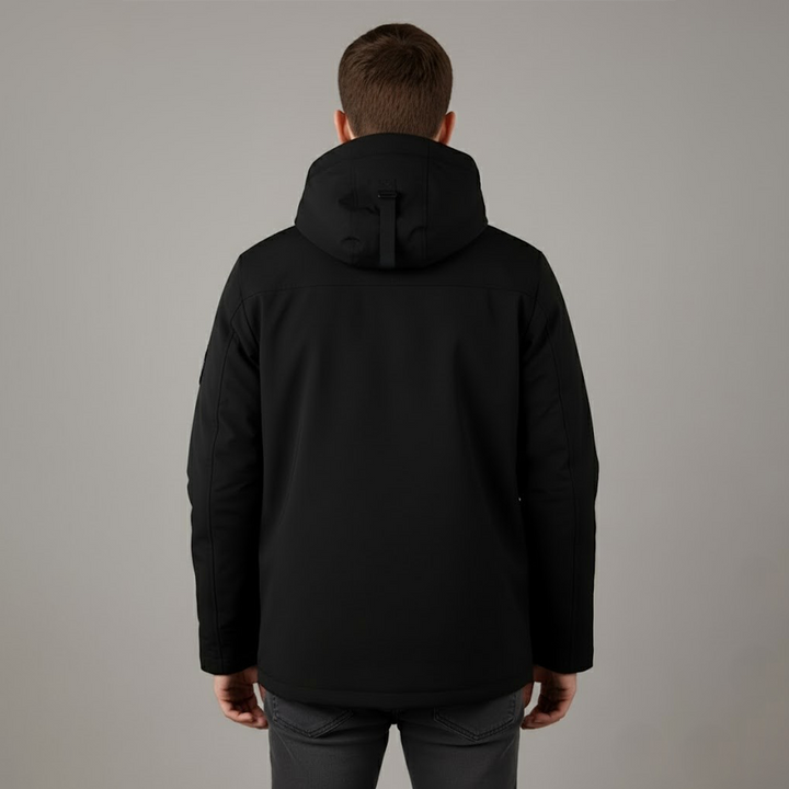 Clemens | Herren Wasserdichte Ski Winterjacke Mit Kapuze Für Draußen