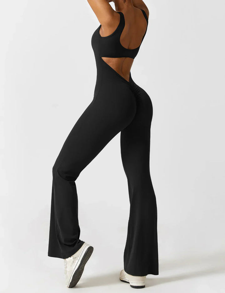 Edith | Eleganter Jumpsuit mit Ausgestelltem Rückenausschnitt - Elle Zürich