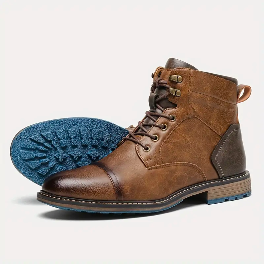 Niklas | Robuste Leder-Schnürstiefel für Herren