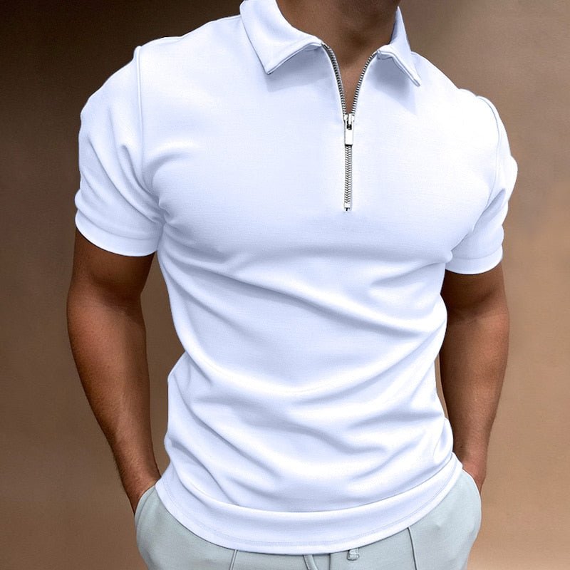 Armin | Modernes Poloshirt mit Reißverschlusskragen - Elle Zürich