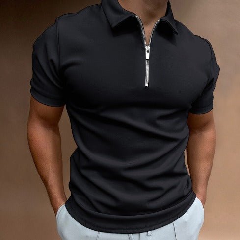 Armin | Modernes Poloshirt mit Reißverschlusskragen - Elle Zürich