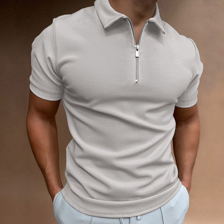 Armin | Modernes Poloshirt mit Reißverschlusskragen - Elle Zürich