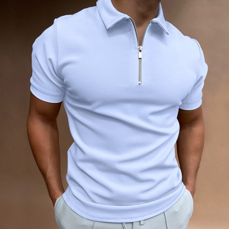 Armin | Modernes Poloshirt mit Reißverschlusskragen - Elle Zürich