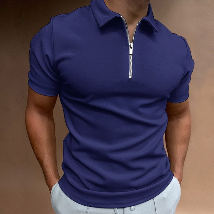 Armin | Modernes Poloshirt mit Reißverschlusskragen - Elle Zürich