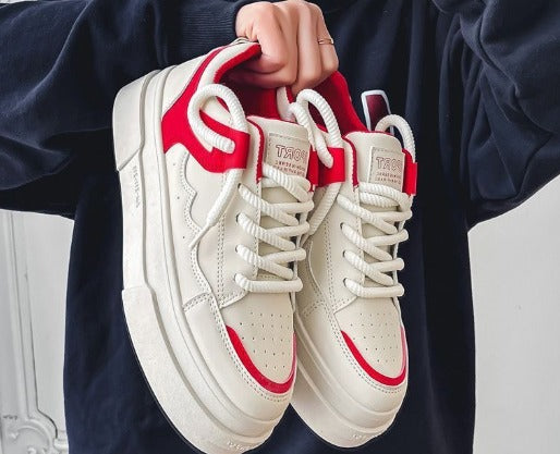 Eva | Damen Colorblock Pastell Freizeit Fashion Sneaker - Elle Zürich