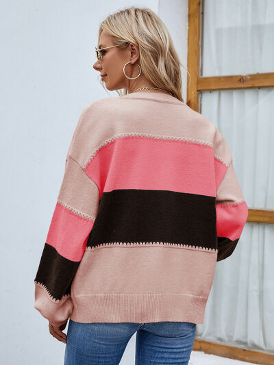 Eva | Stylische Strickjacke mit Knöpfen Damen - Elle Zürich