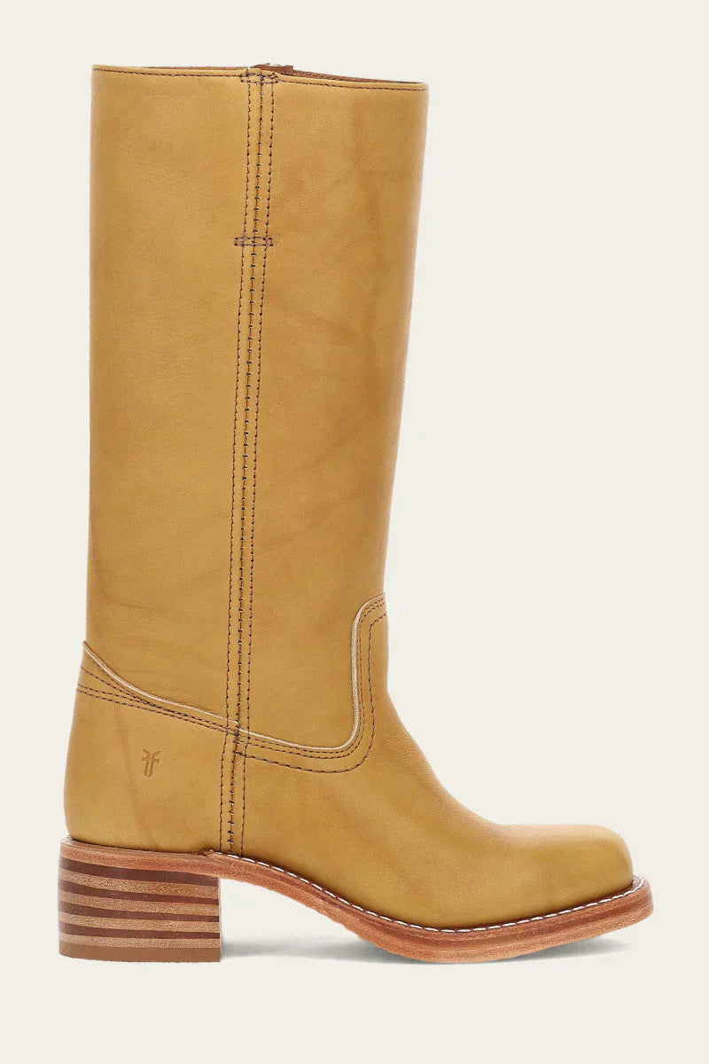 Dorothea | Damen Klassische Mid-Calf Lederstiefel