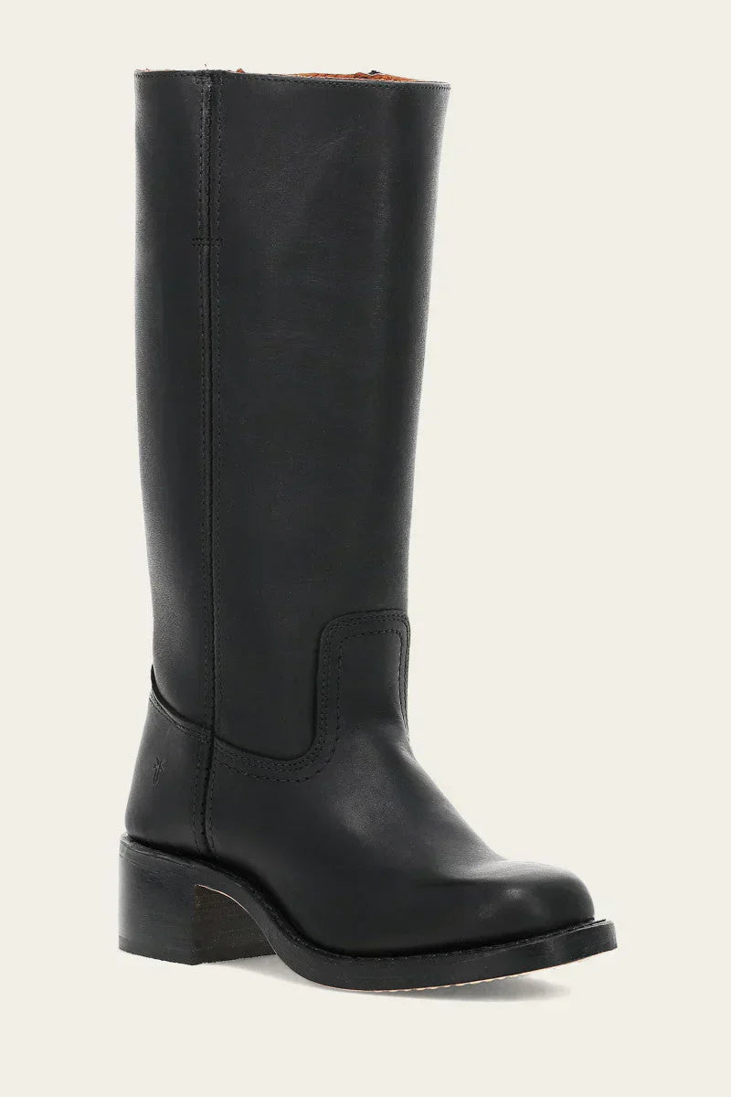 Dorothea | Damen Klassische Mid-Calf Lederstiefel