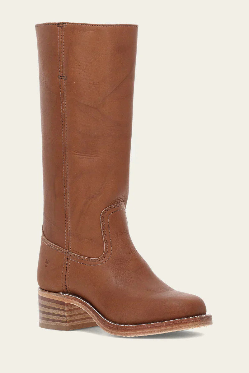 Dorothea | Damen Klassische Mid-Calf Lederstiefel