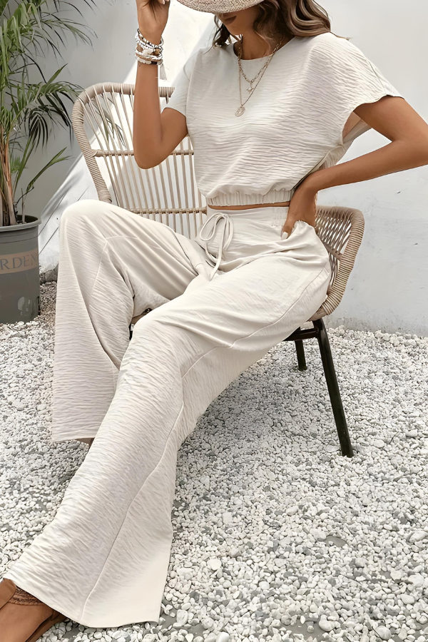 Karla | Stylishes Zweiteiliges Outfit mit Lockerer Passform - Elle Zürich