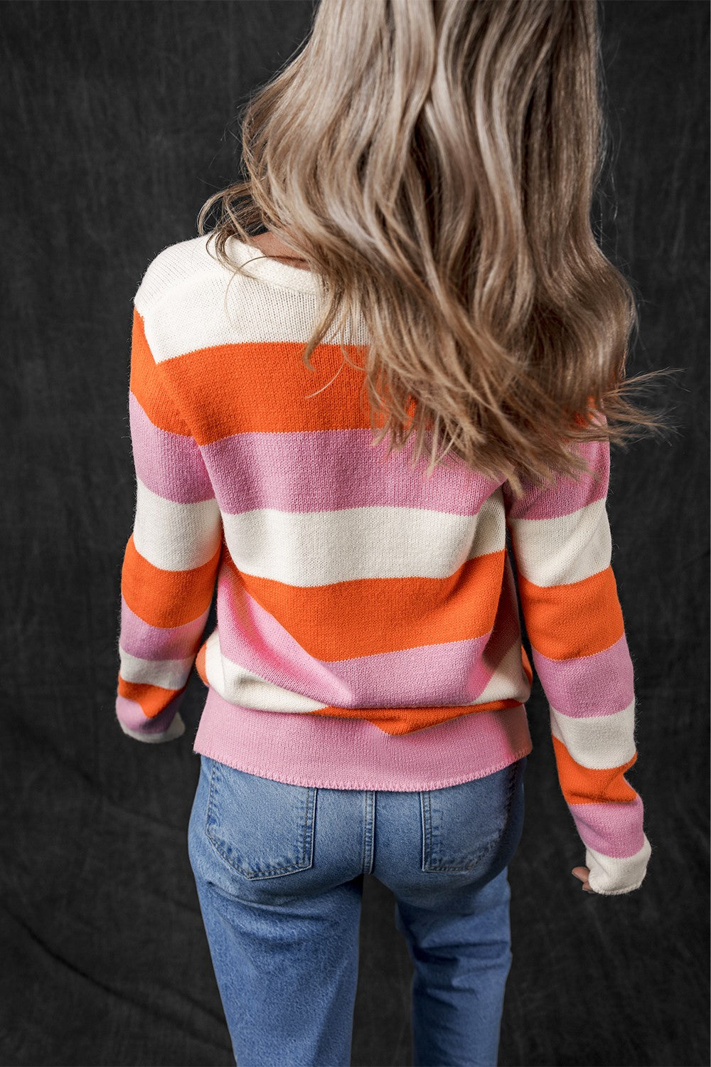 Carolin | Lockerer Pullover mit V-Ausschnitt Damen - Elle Zürich