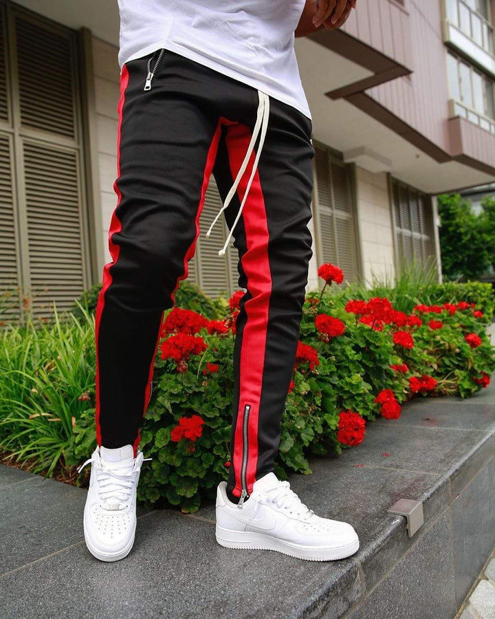 Sven | Herren Slim Fit Joggerhosen mit Streifen - Elle Zürich