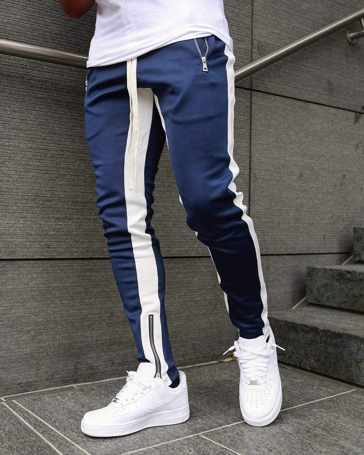 Sven | Herren Slim Fit Joggerhosen mit Streifen - Elle Zürich