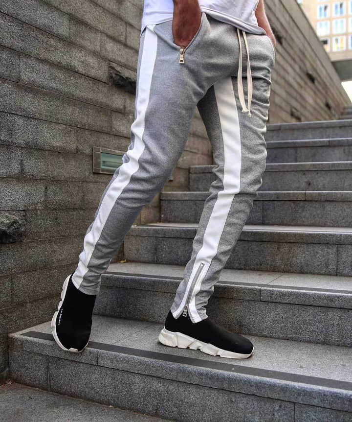 Sven | Herren Slim Fit Joggerhosen mit Streifen - Elle Zürich