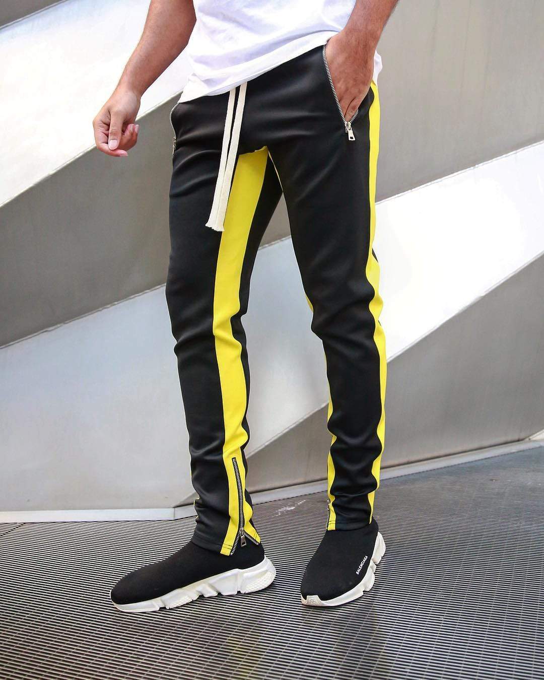 Sven | Herren Slim Fit Joggerhosen mit Streifen - Elle Zürich