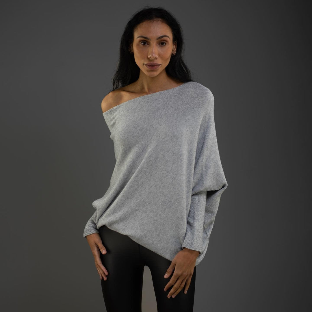 Karin | Eleganter Damenpullover mit Off-Shoulder-Stil - Elle Zürich