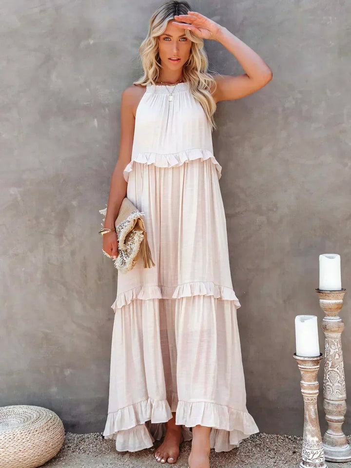 Viola | Elegantes Maxi-Sommerkleid - Elle Zürich