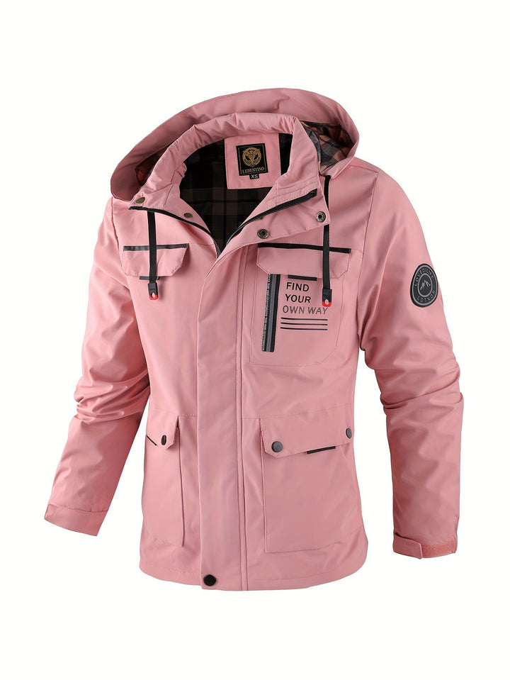 Alexander | Herren Winter Wasserdichte Kapuzen Outdoorjacke - Elle Zürich