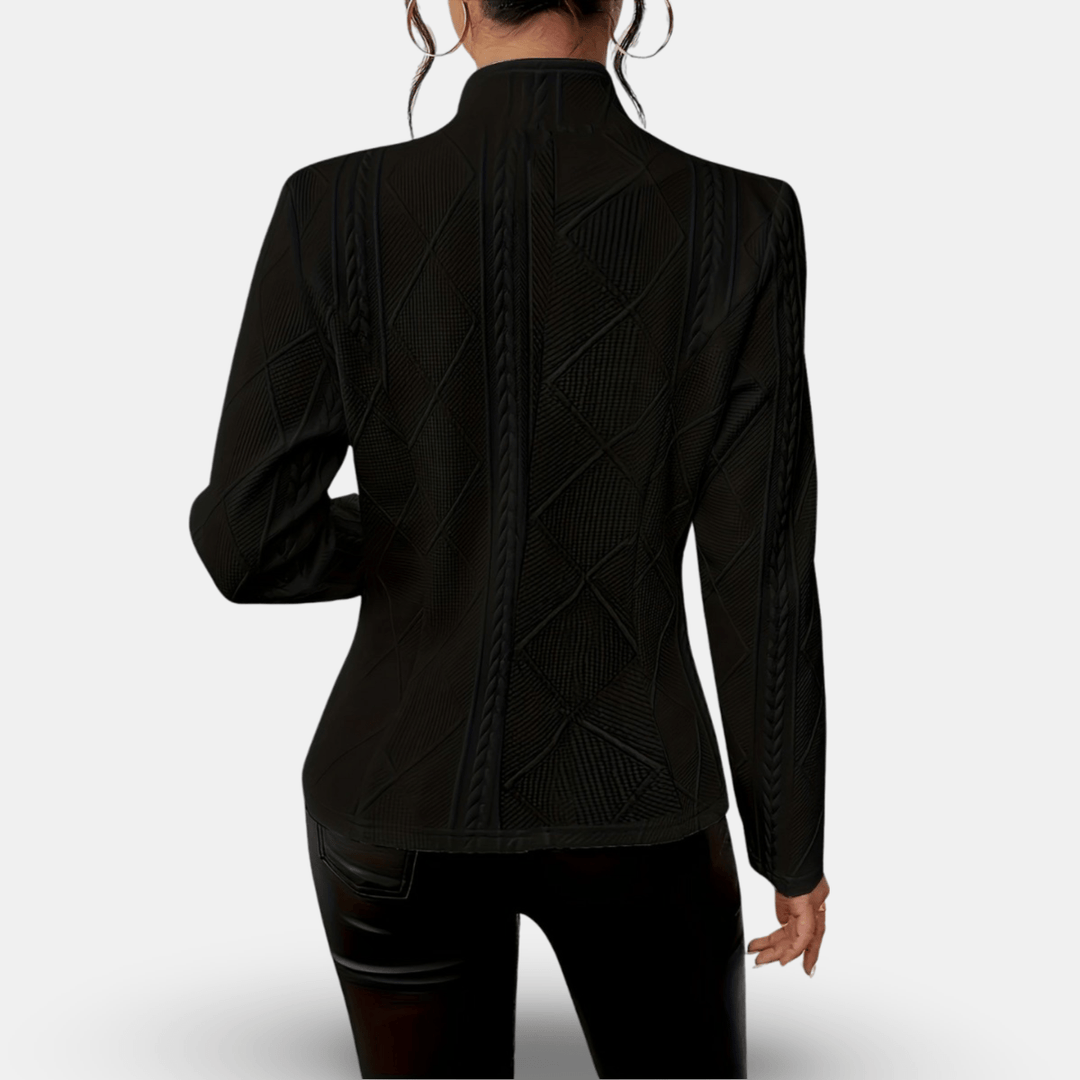 Jasmin | Damen Winterjacke mit Knöpfen und Schlanker Passform - Elle Zürich