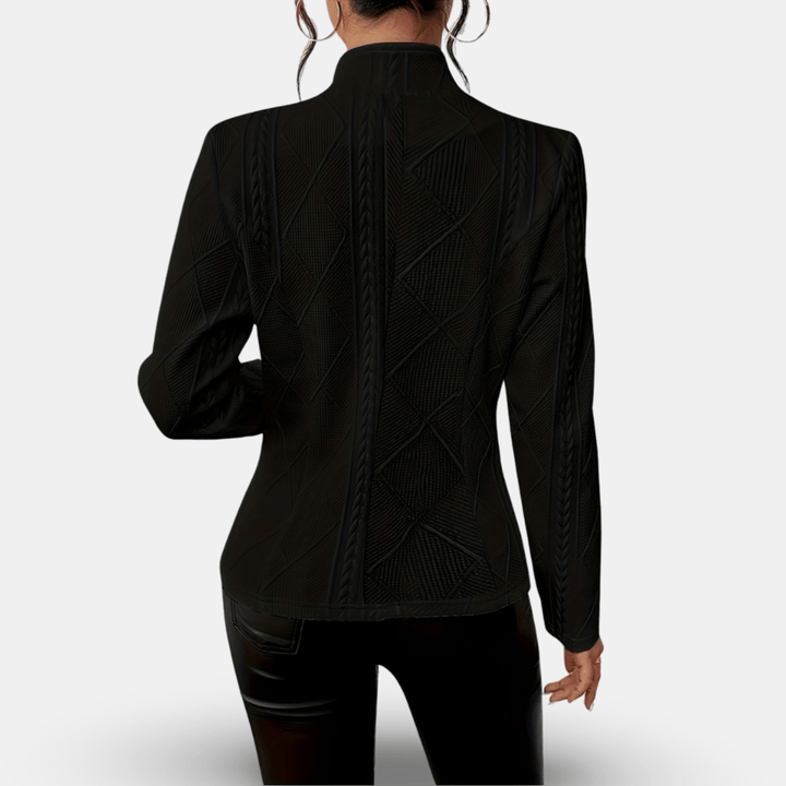Jasmin | Damen Winterjacke mit Knöpfen und Schlanker Passform - Elle Zürich