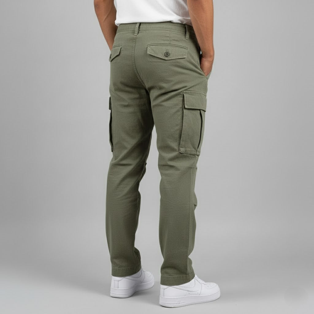 Dirk | Herren Cargohose Mit Seitentaschen Im Lässigen Streetwear-Stil