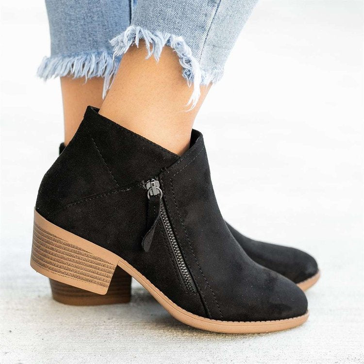 Katharina | Elegante Ankle Boots mit Absatz - Elle Zürich