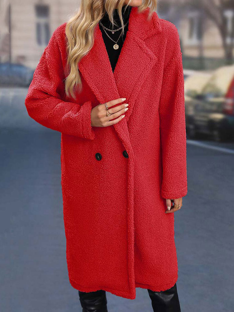 Daniela | Damen Wintermantel aus Kunstfell lang - Elle Zürich