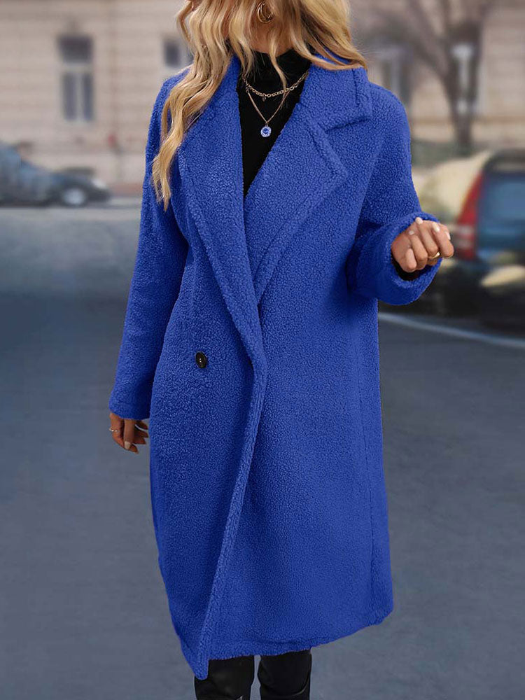 Daniela | Damen Wintermantel aus Kunstfell lang - Elle Zürich