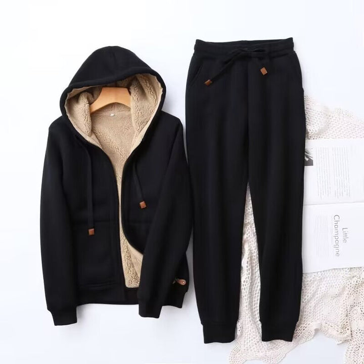 Elfriede | Damen Winter Hoodie- und Jogger-Set