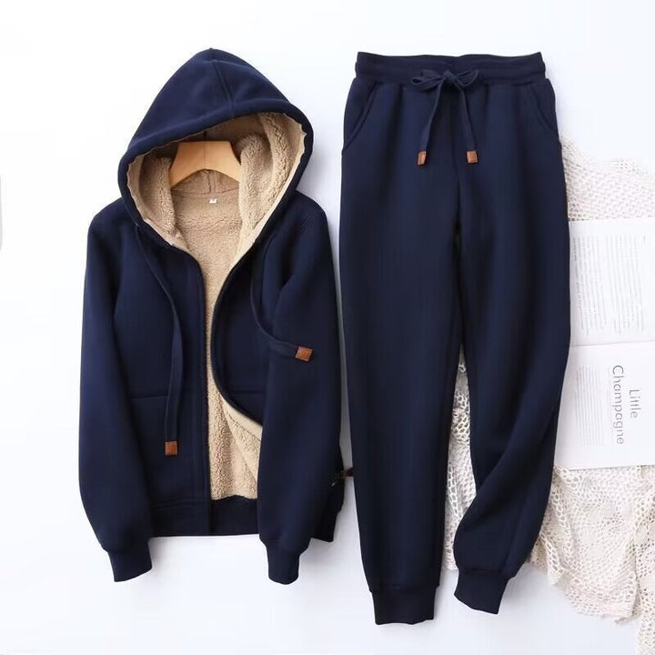 Elfriede | Damen Winter Hoodie- und Jogger-Set