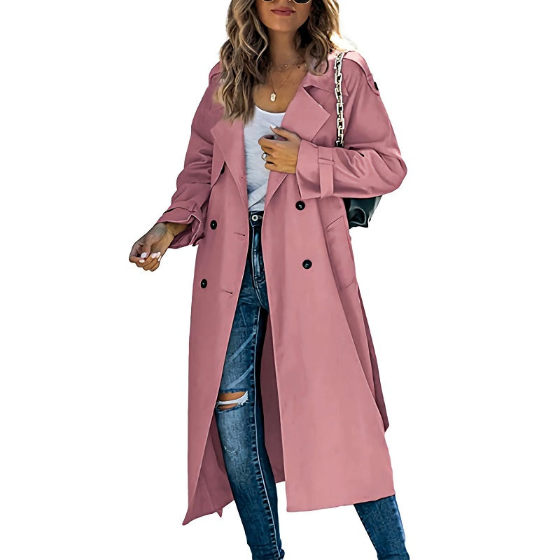Laura | Langer Damen-Trenchcoat - Elle Zürich