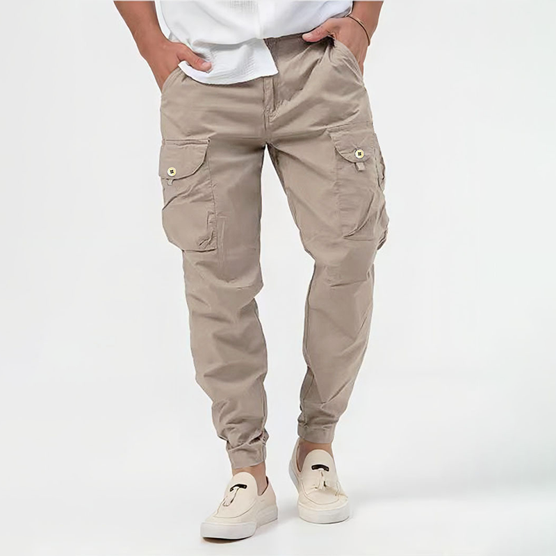 Paul | Herren Cargo-Jogginghose mit Lockerer Passform