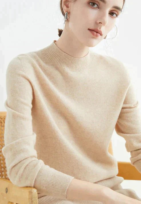 Viviane | Damen Winter Strickpullover mit Bequemer Passform - Elle Zürich