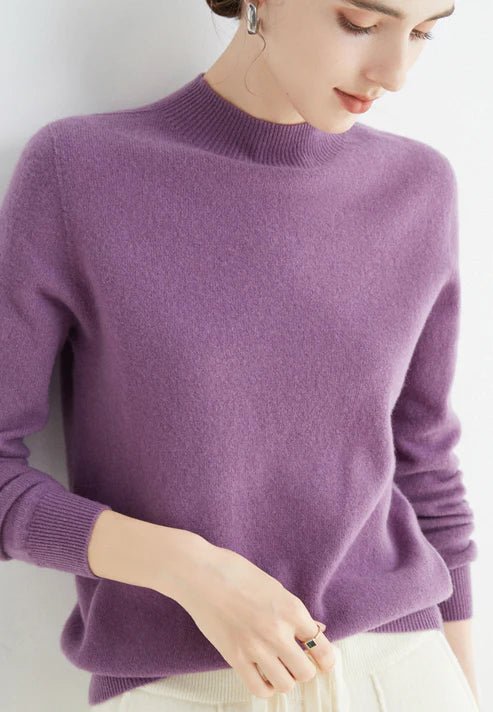 Viviane | Damen Winter Strickpullover mit Bequemer Passform - Elle Zürich