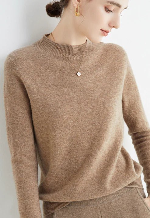 Viviane | Damen Winter Strickpullover mit Bequemer Passform - Elle Zürich