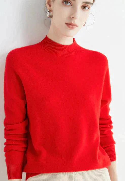 Viviane | Damen Winter Strickpullover mit Bequemer Passform - Elle Zürich