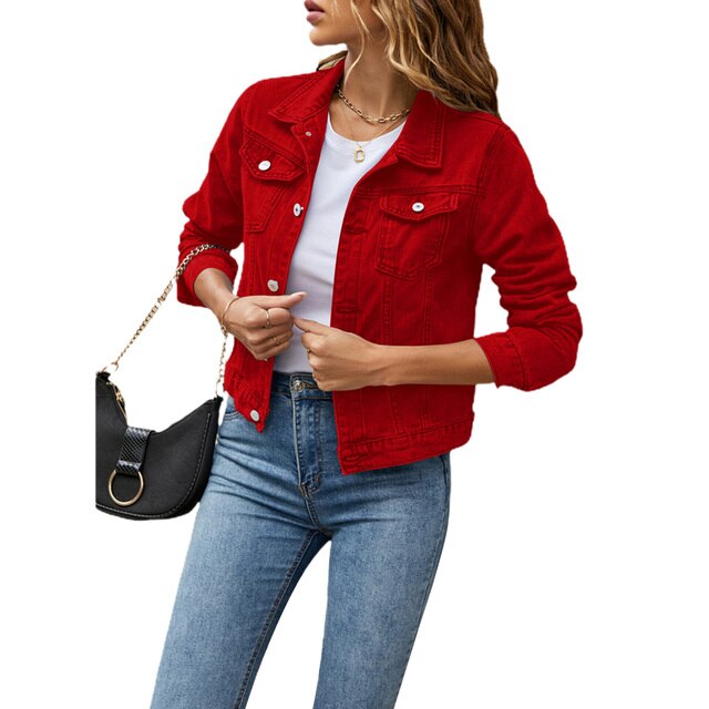 Alina | Stylische Denim Jacke für Damen - Elle Zürich
