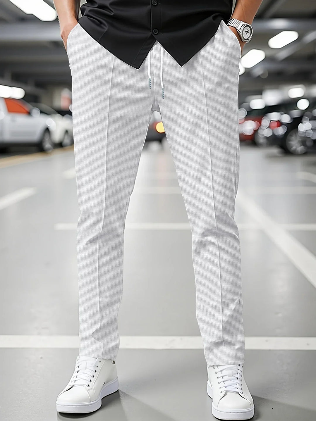 Patrick | Herren Maßgeschneiderte Slim Fit Hose - Elle Zürich