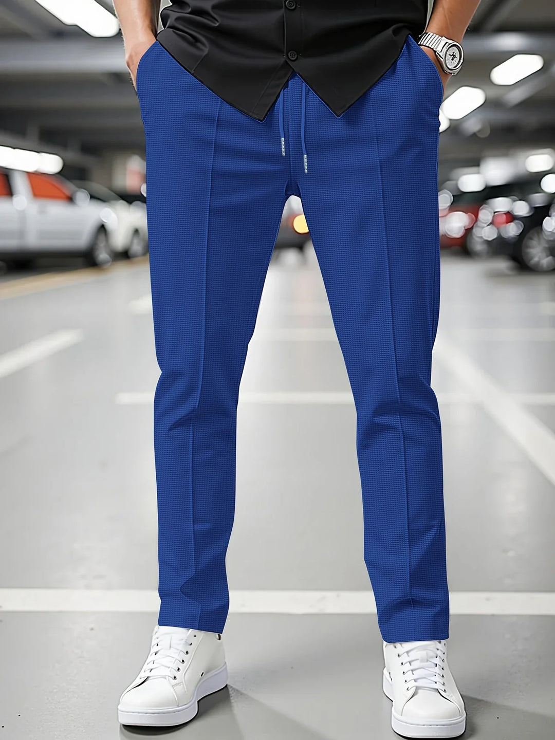 Patrick | Herren Maßgeschneiderte Slim Fit Hose - Elle Zürich