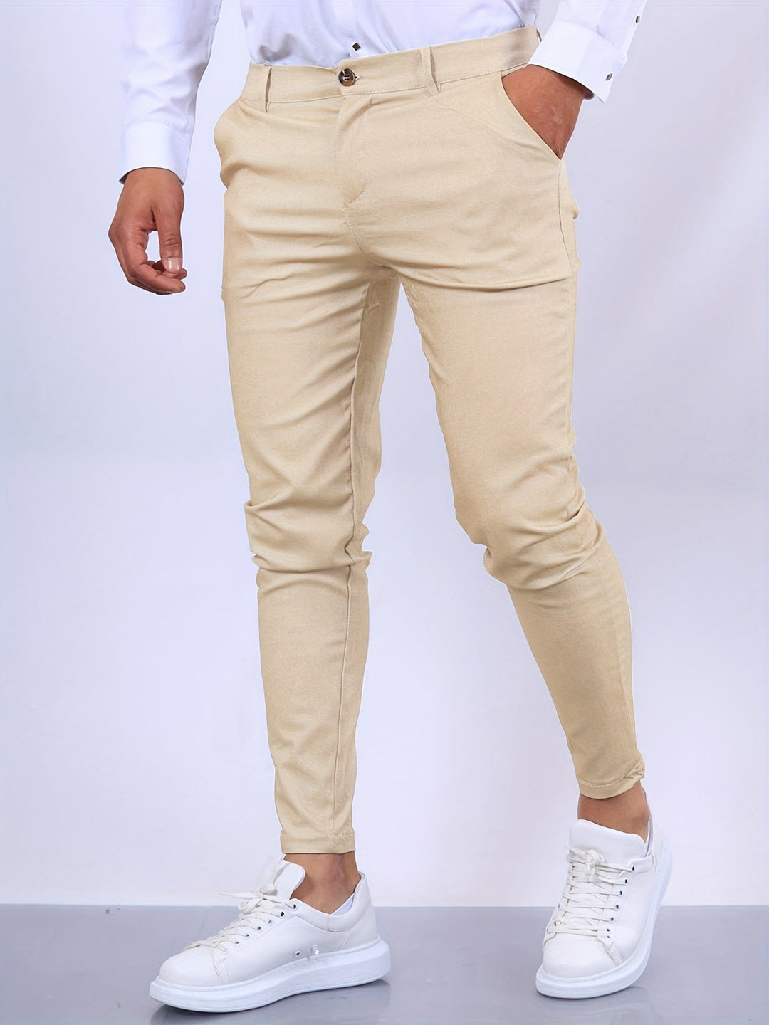 Jürgen | Slim Fit Herren Formelle Stretchhose - Elle Zürich